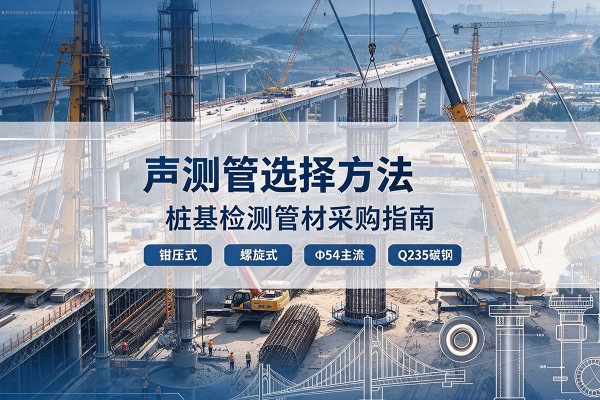 台儿庄声测管选型标准