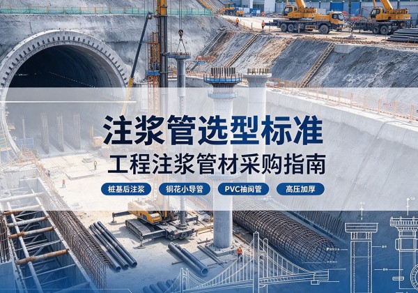 台儿庄注浆管选型标准